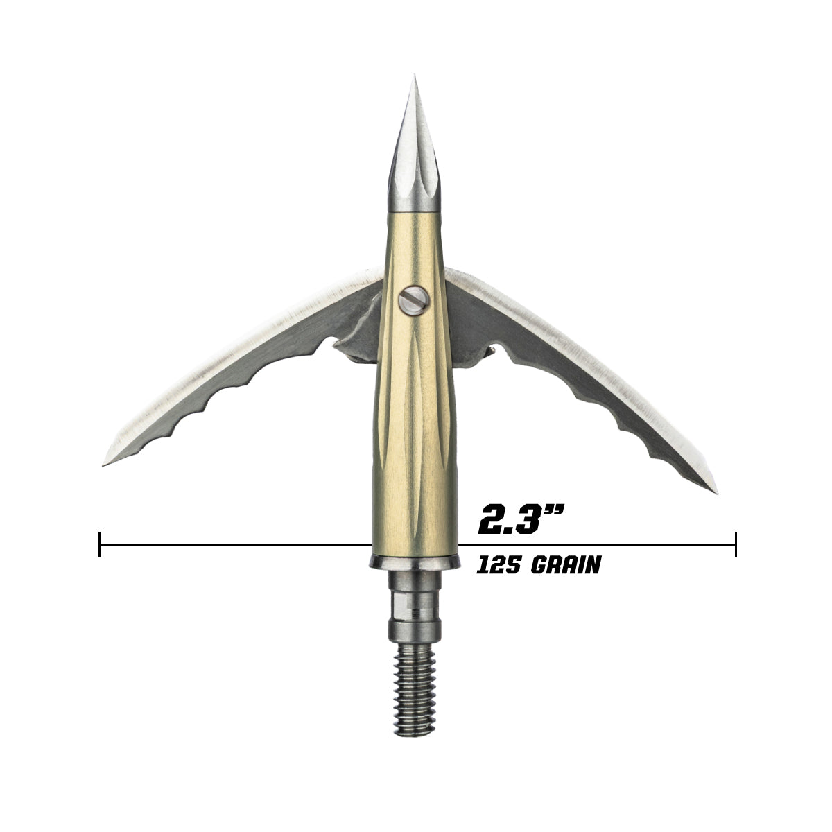 Crossbow Edition Aluminum Broadheads - 3 Pack