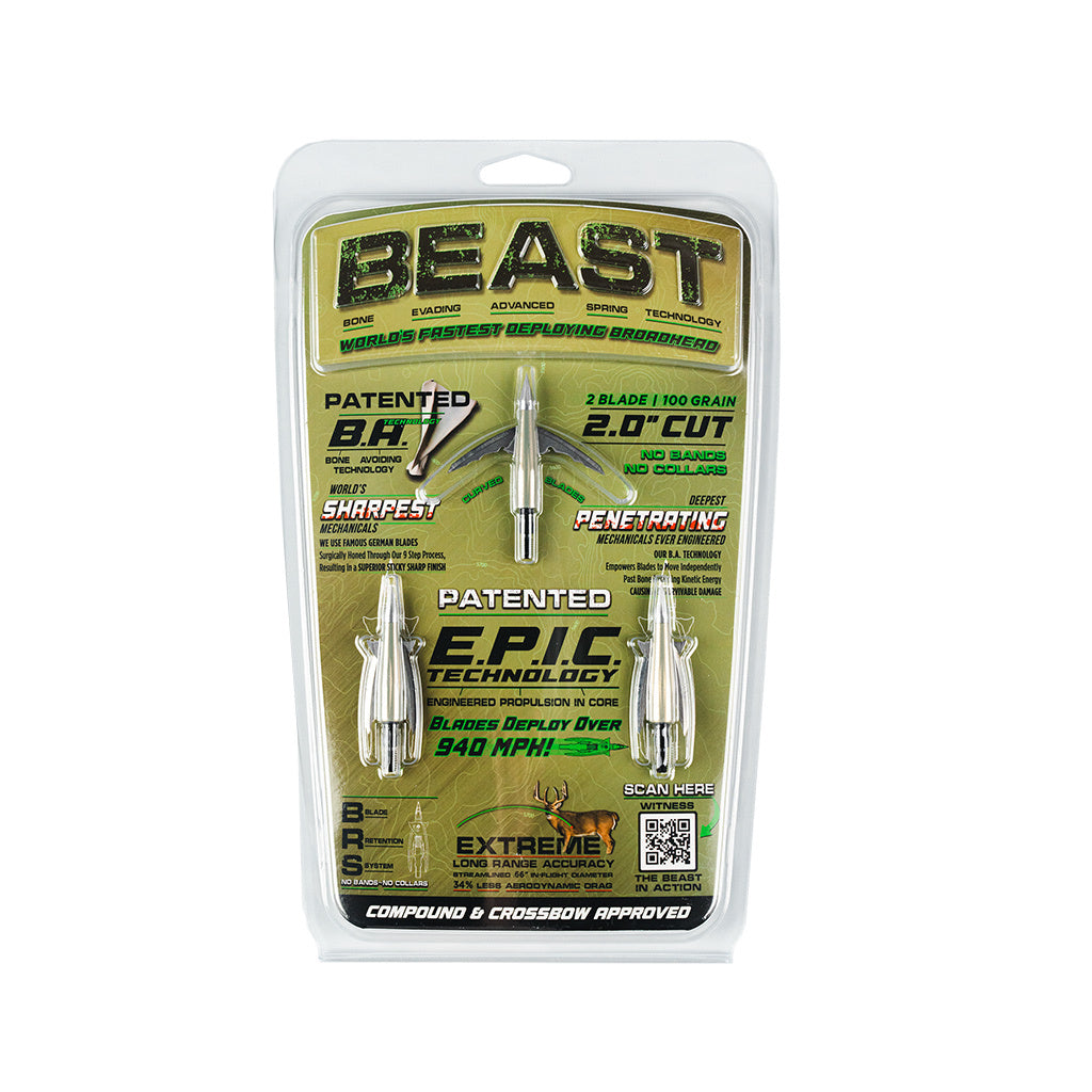 Beast Broadheads - 3 Pack