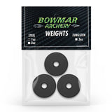 bow weight 3 pack - black