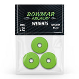 archery weights 3 pack - green