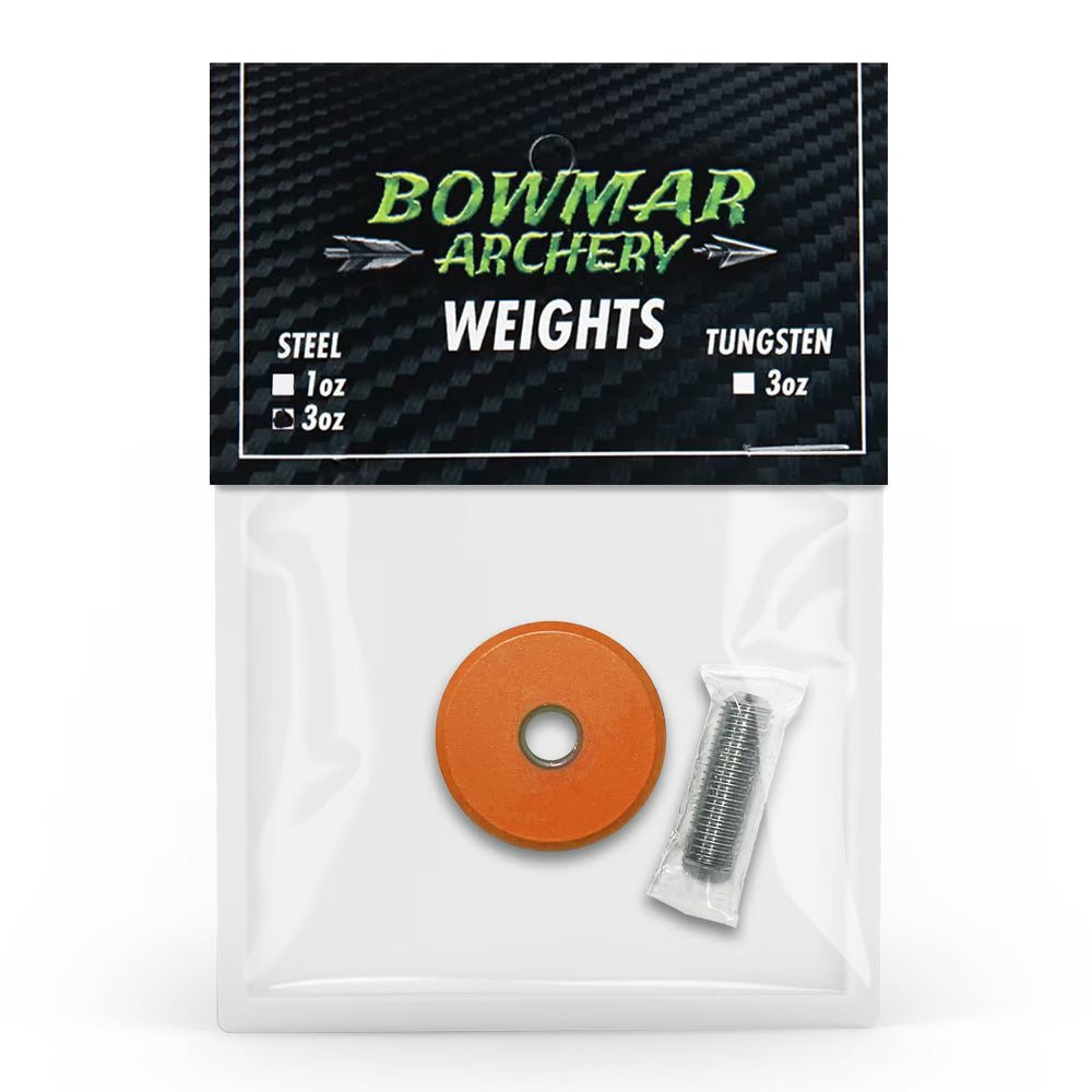 3oz bow weight - orange