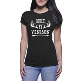 Black - Built By Venison Womens Tee